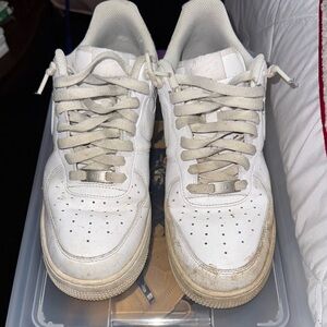 Nike Air Force 1 White Sneakers Men’s Size 10.5 – Preowned Needs Cleaning